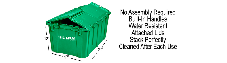 4 Reasons to Use Plastic Moving Containers or Rental Bins
